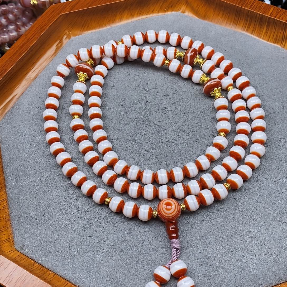 玛瑙/玉髓未镶嵌手链