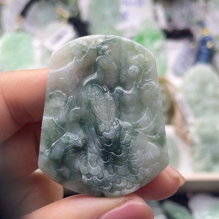 翡翠未镶嵌颈饰天然翡翠