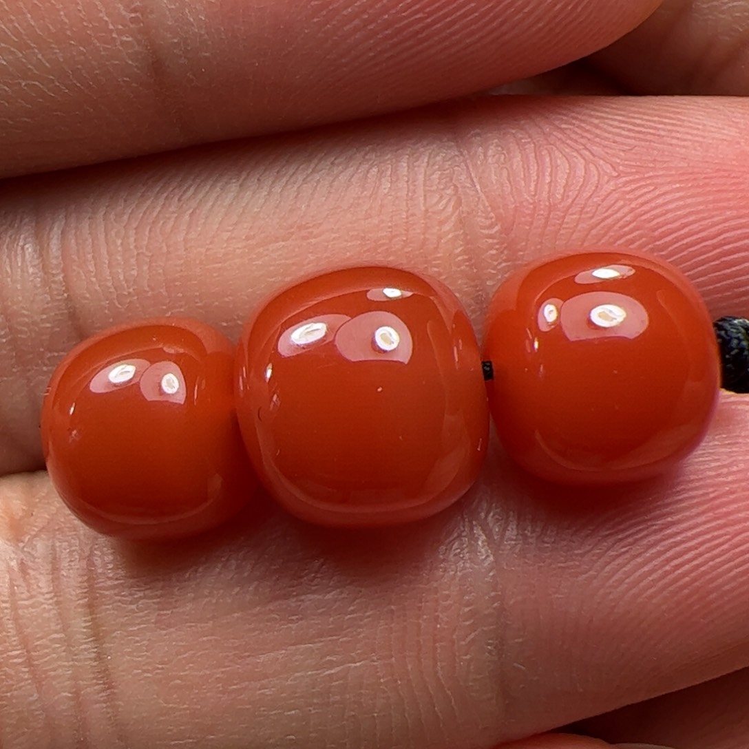 南红玛瑙珠子未镶嵌