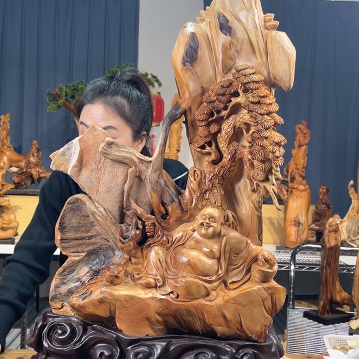 柏木（崖柏）随型摆件