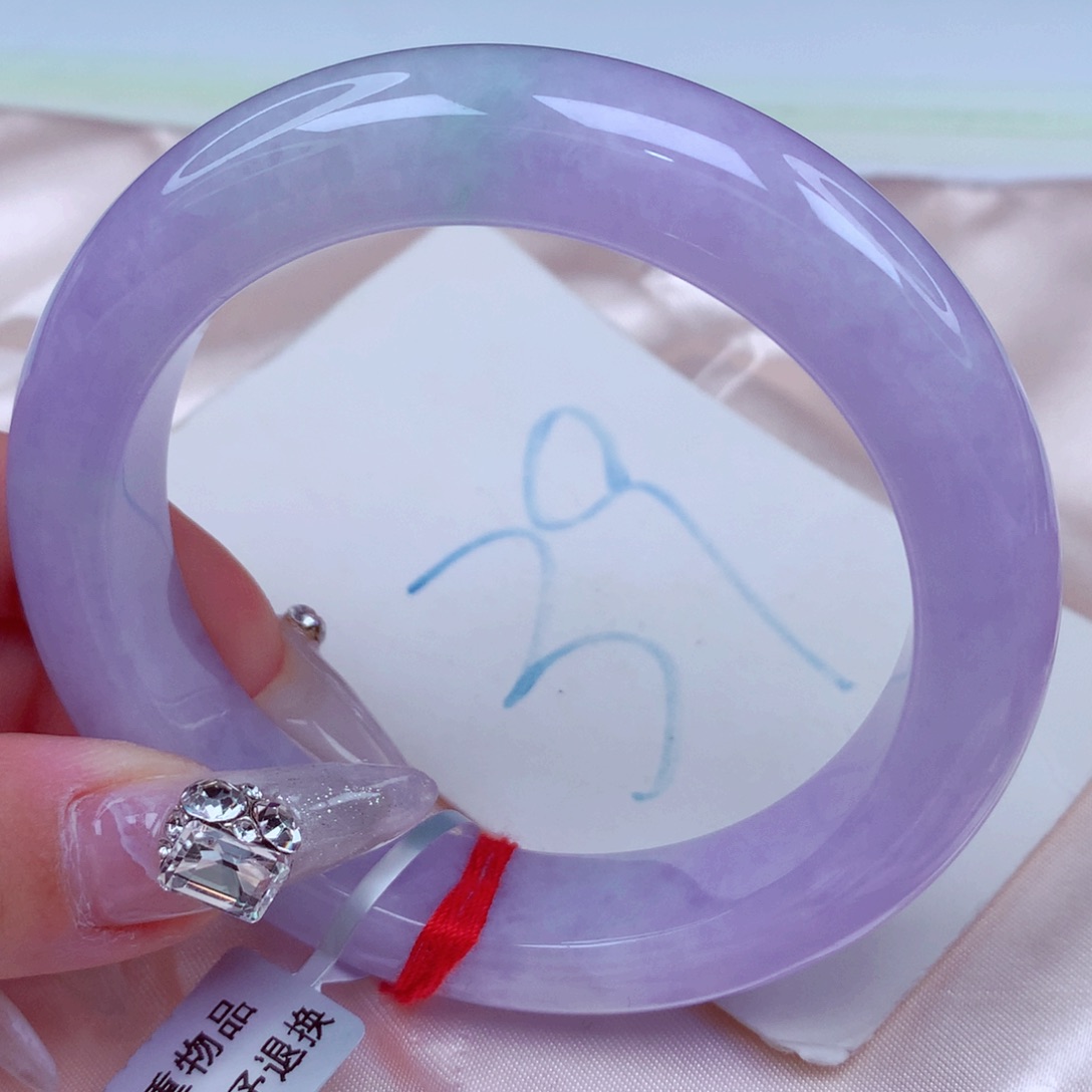 翡翠手镯未镶嵌天然缅甸翡翠A货手镯