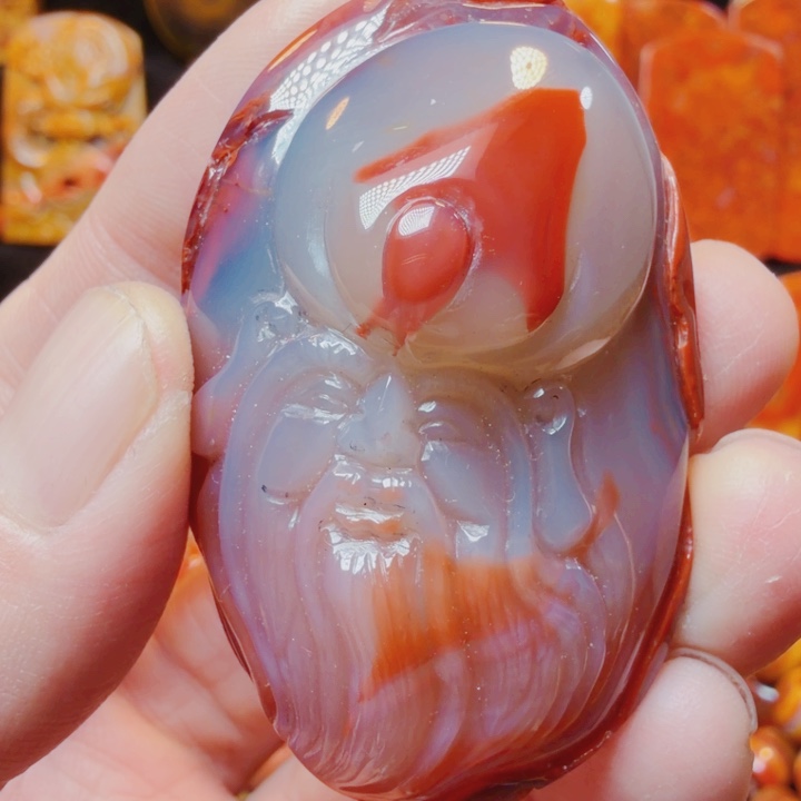 玛瑙/玉髓未镶嵌吊坠(不含链)