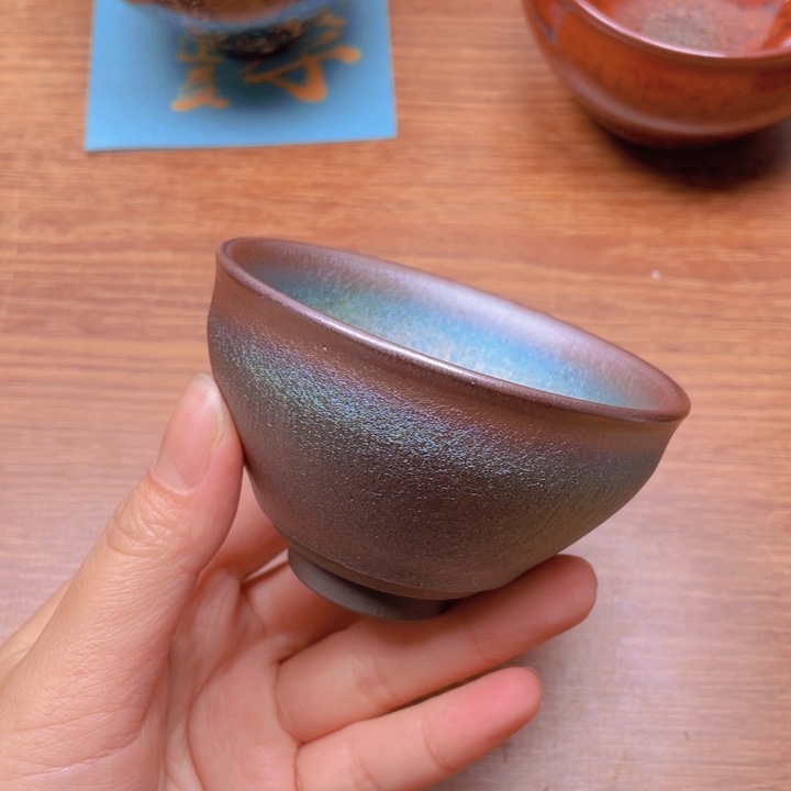 茶盏建窑建盏主人杯