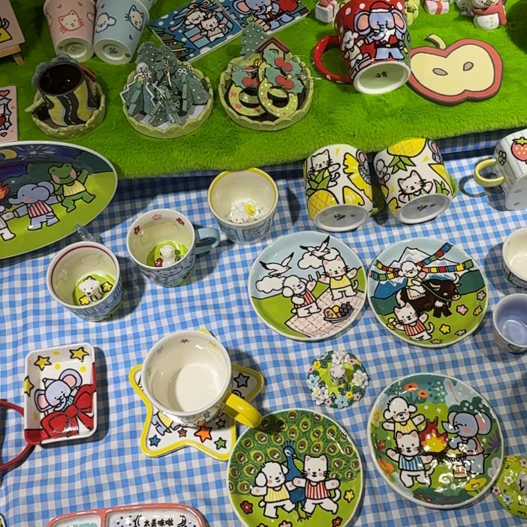 纯手工制作陶瓷茶具