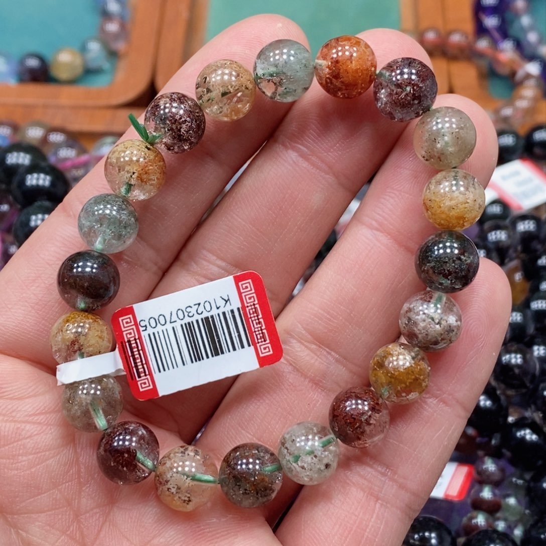 水晶手串未镶嵌天然