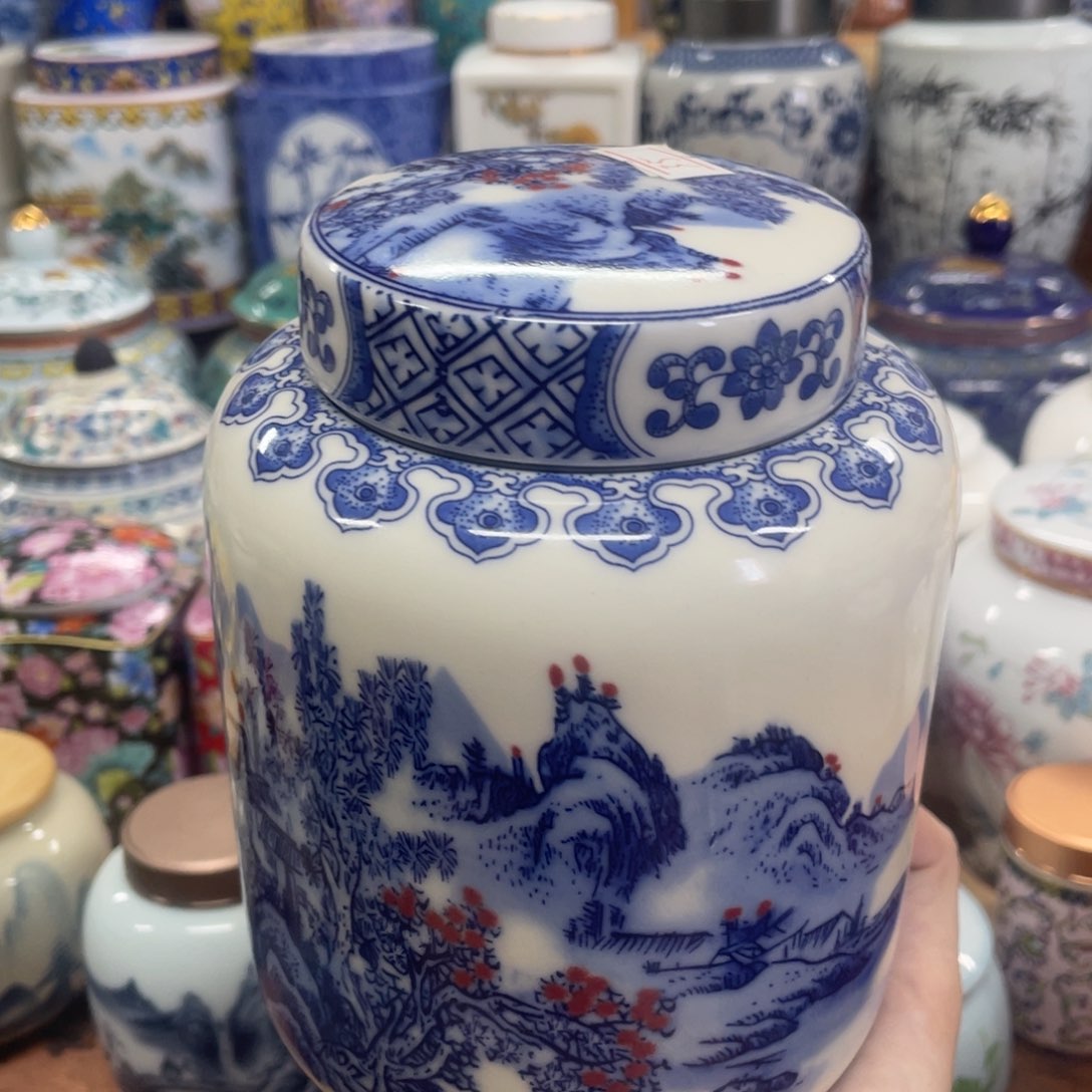 摆件茶叶罐密封罐