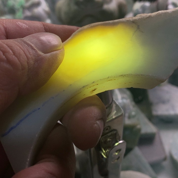 翡翠裸石天然翡翠