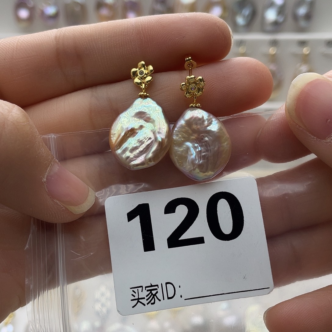 淡水珍珠颈饰银S925镶嵌