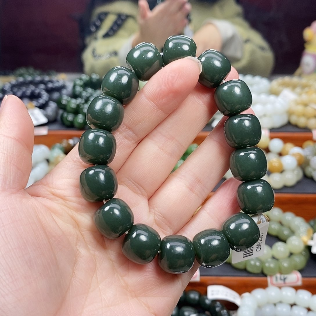 和田玉手链未镶嵌