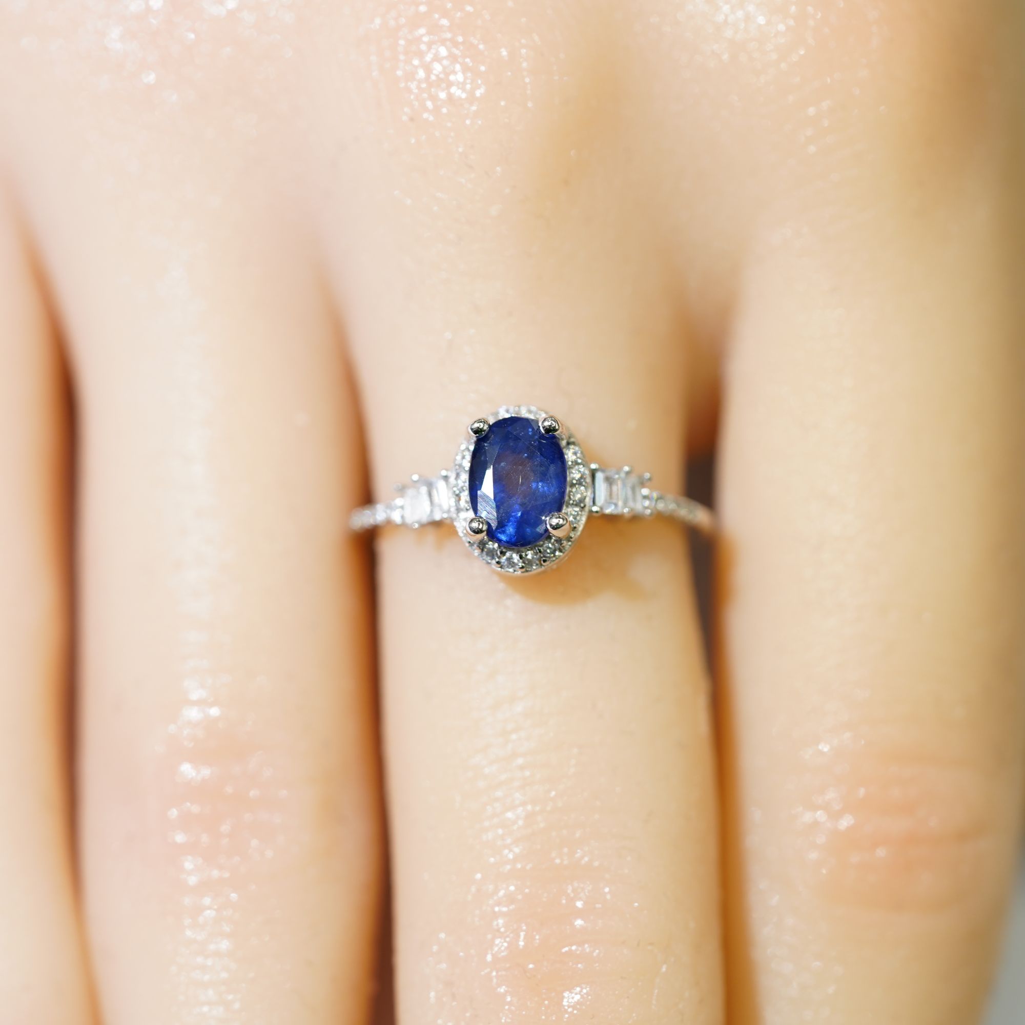 JSLBJ0218-蓝宝石戒指（1ct）