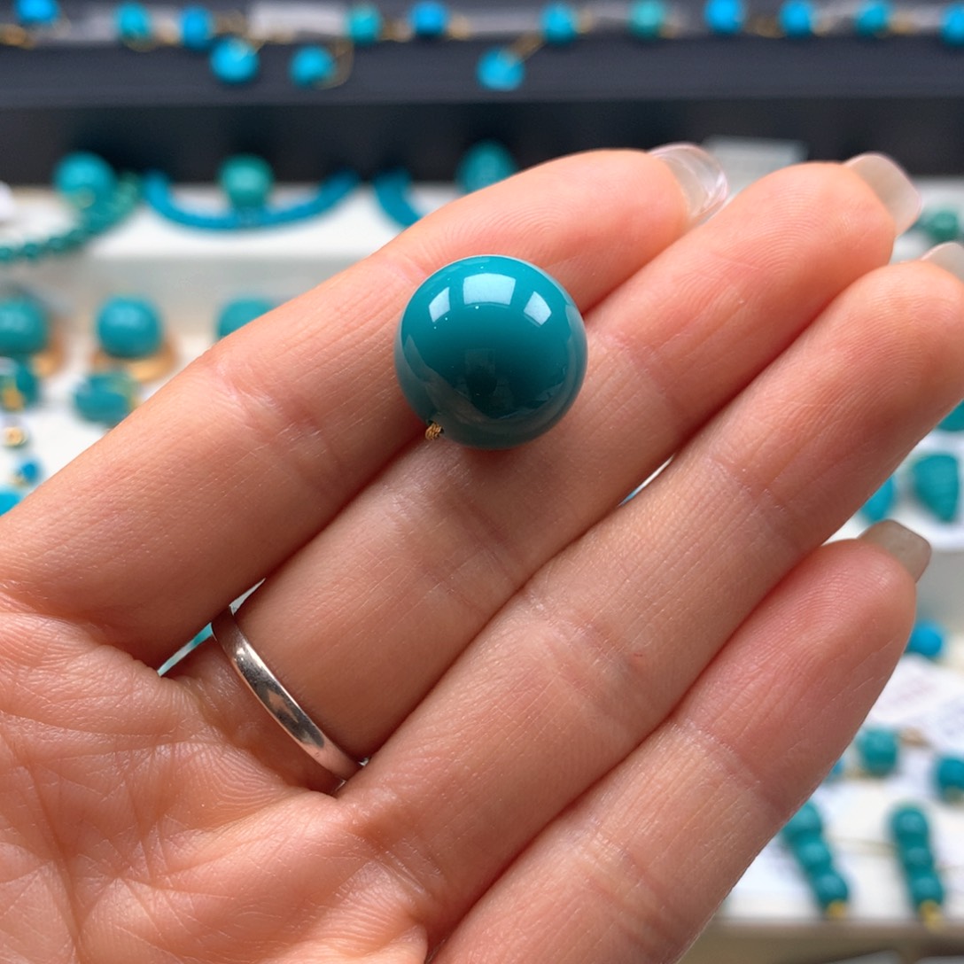 绿松石配饰未镶嵌寅***d