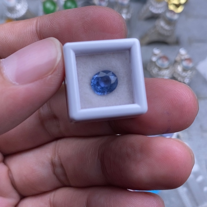 定制蓝宝石未镶嵌蓝宝石蓝宝石1.7ct