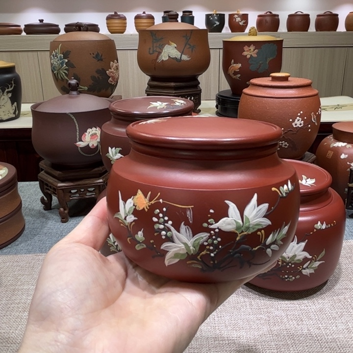 紫砂茶叶罐茶叶罐
