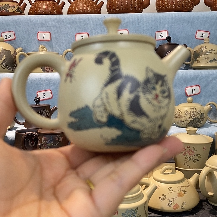 建水紫陶全手工制作工艺微微瑕