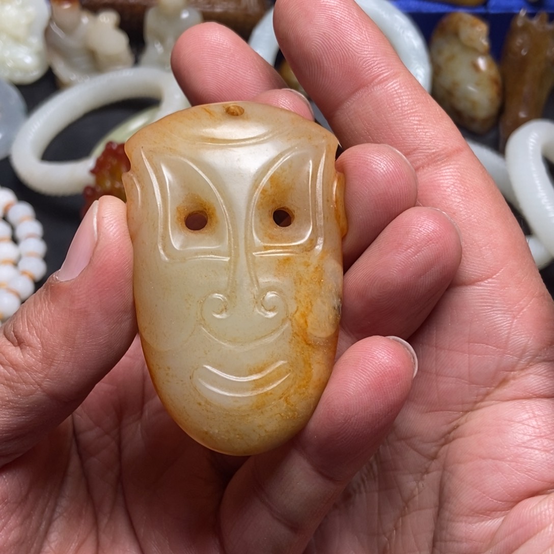 和田玉挂件未镶嵌