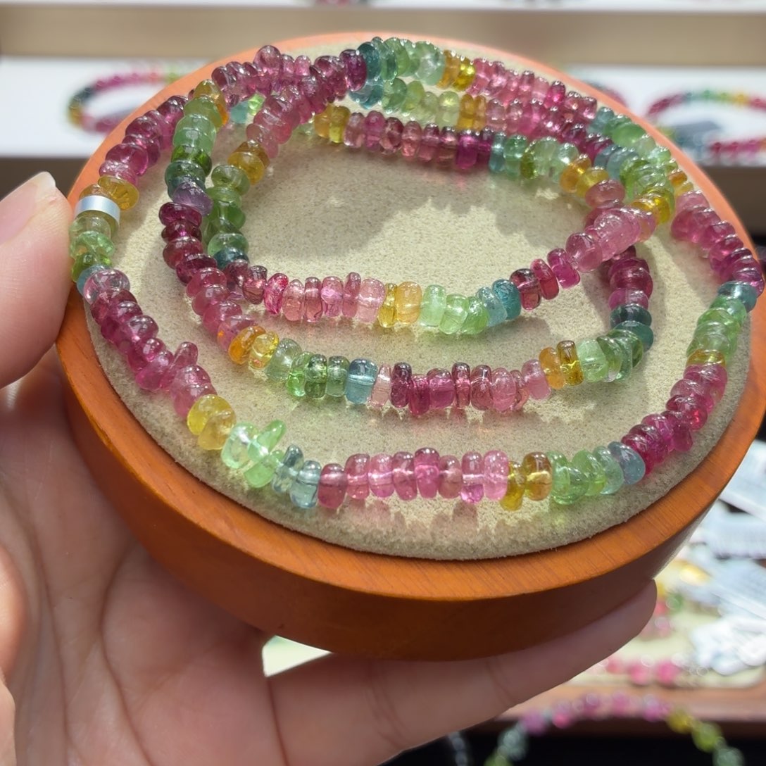 未镶嵌手串碧玺两天看货期