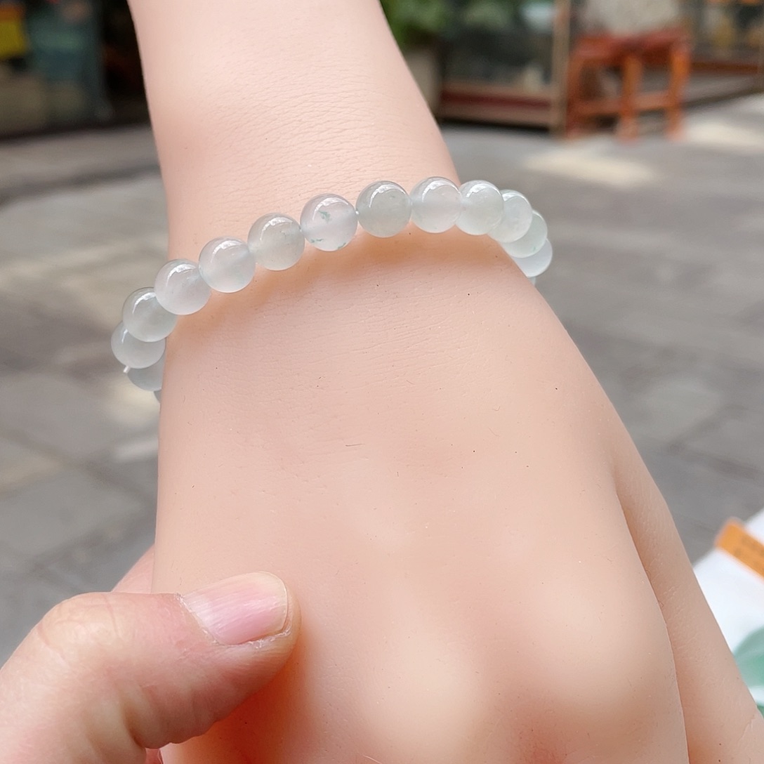 石英质玉手链未镶嵌8m