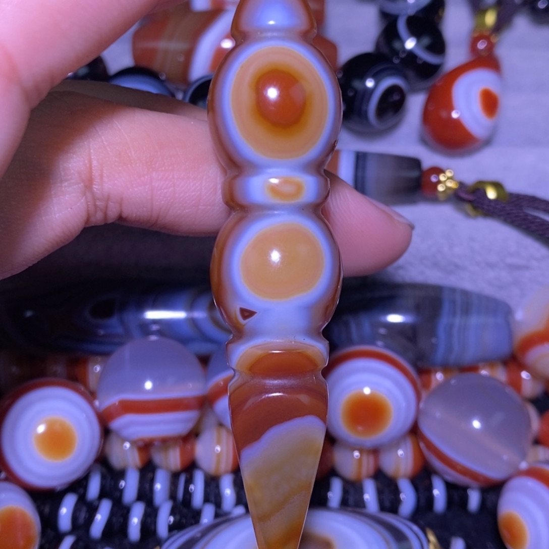 玛瑙/玉髓未镶嵌颈饰