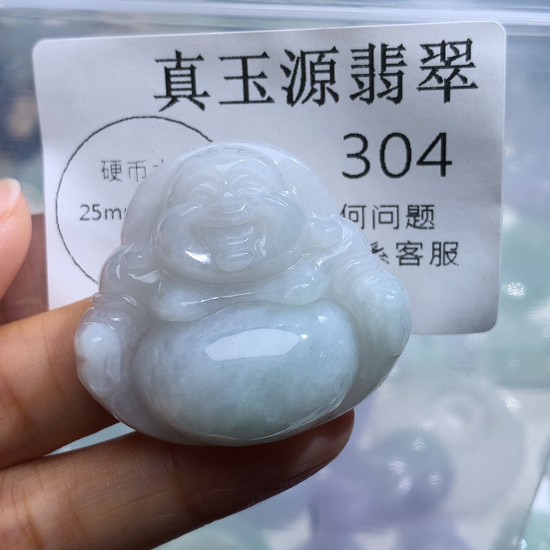 翡翠未镶嵌颈饰304