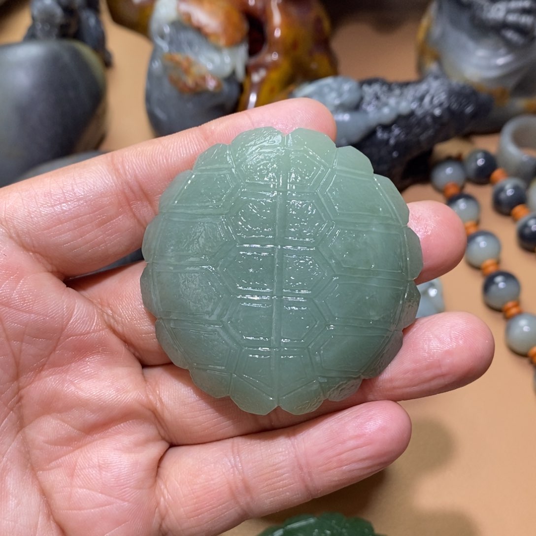 和田玉把件未镶嵌