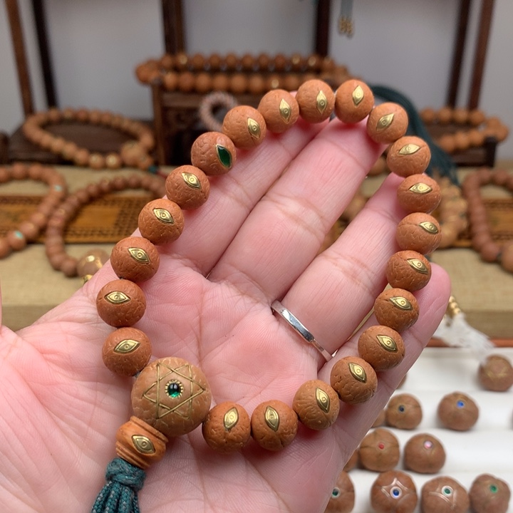 吊坠凤眼菩提手串