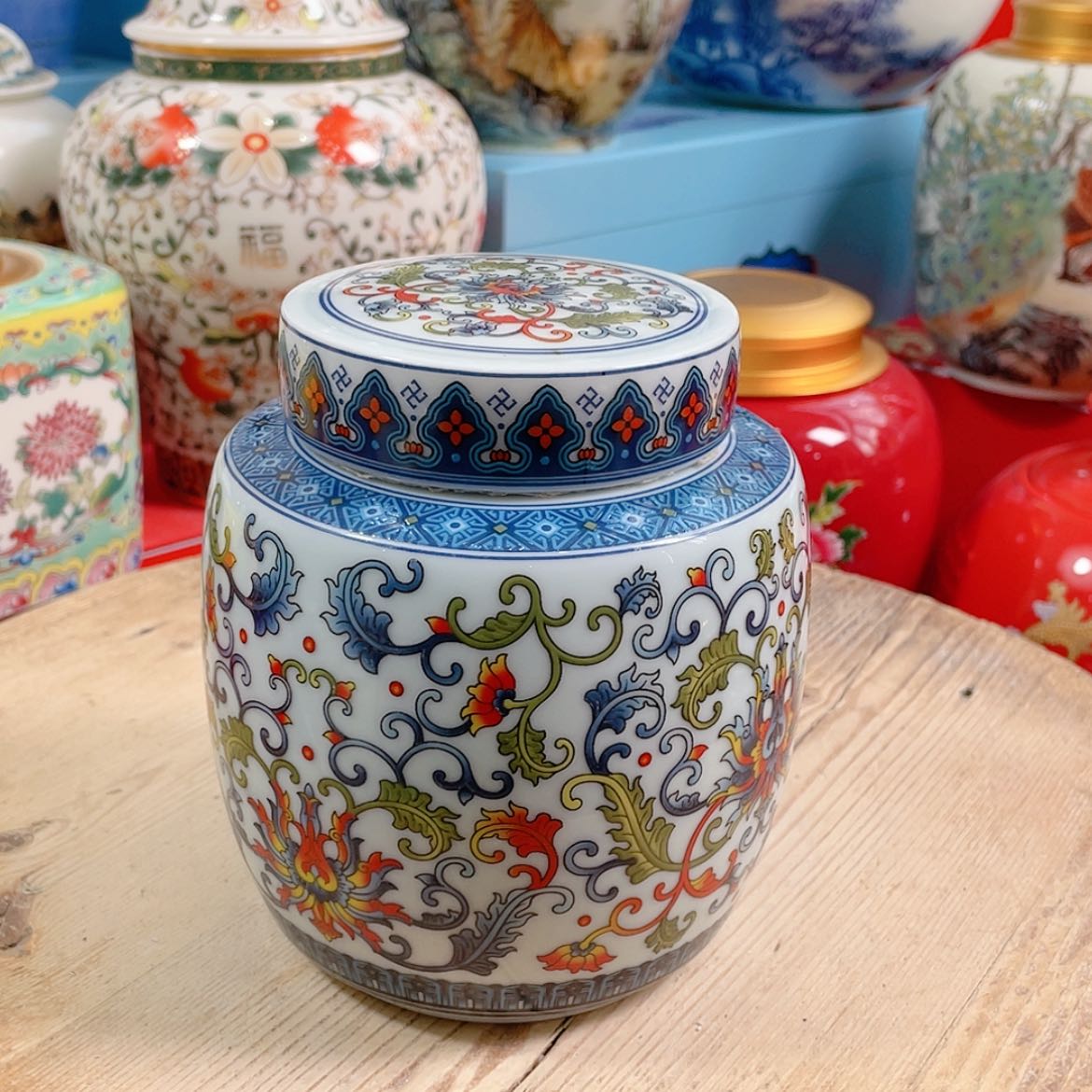 【闪购商品】罐陶瓷茶叶罐密封罐