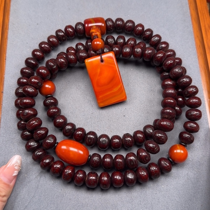 凤眼菩提吊坠凤眼