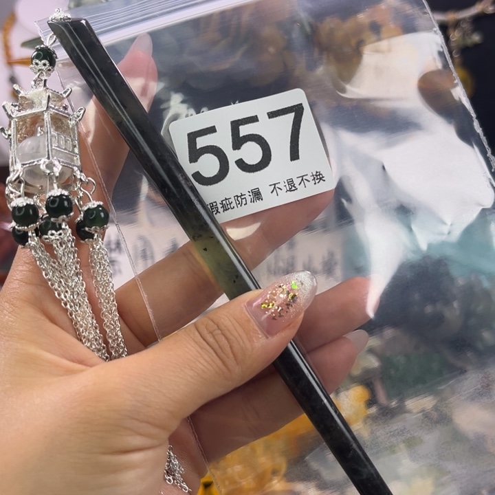 未镶嵌岫玉发饰傻*晴