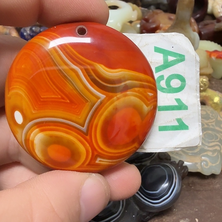 玛瑙/玉髓未镶嵌颈饰