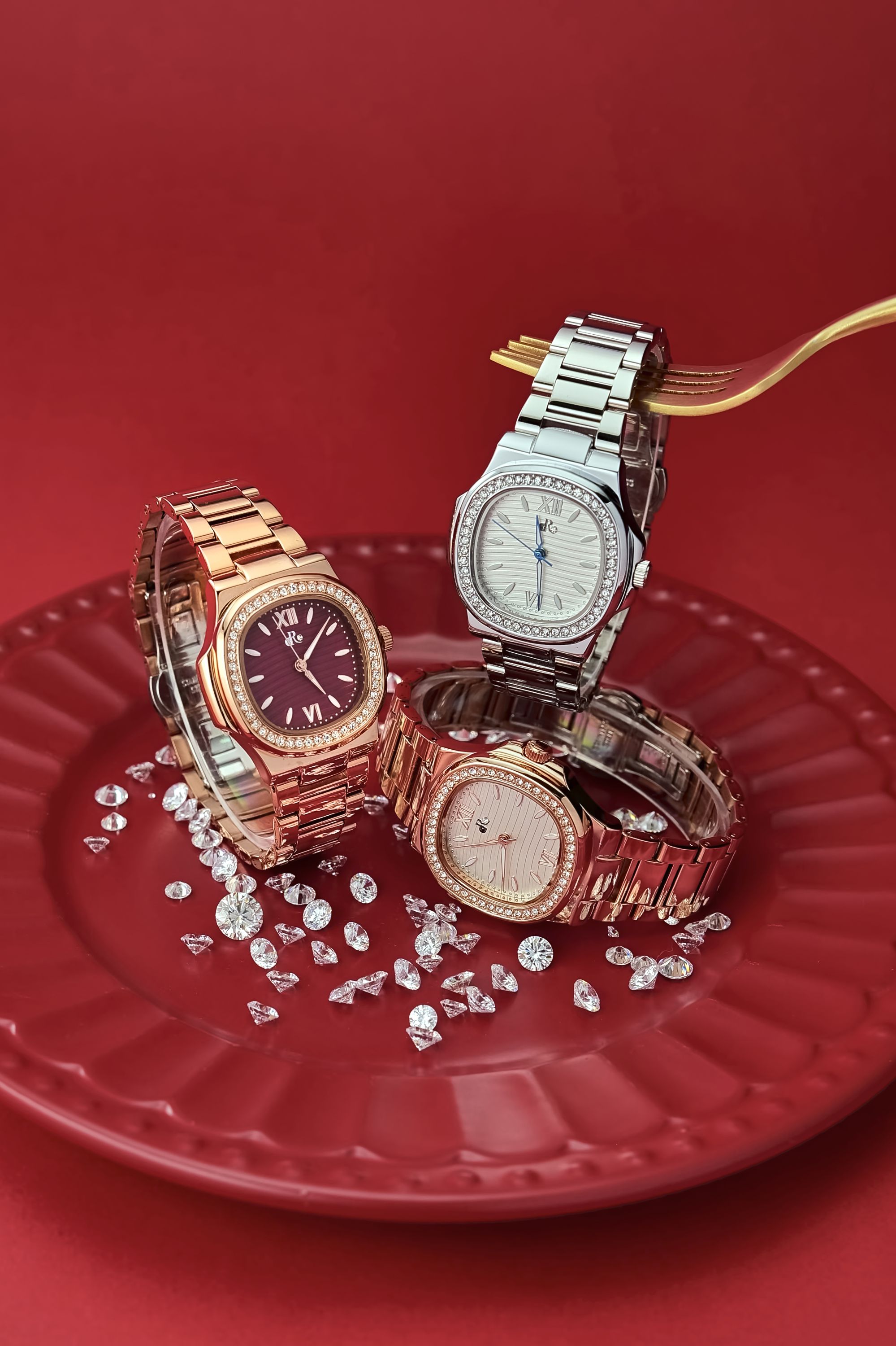 dR【鎏金岁月】violet轻奢2025限定首发新款钢带表