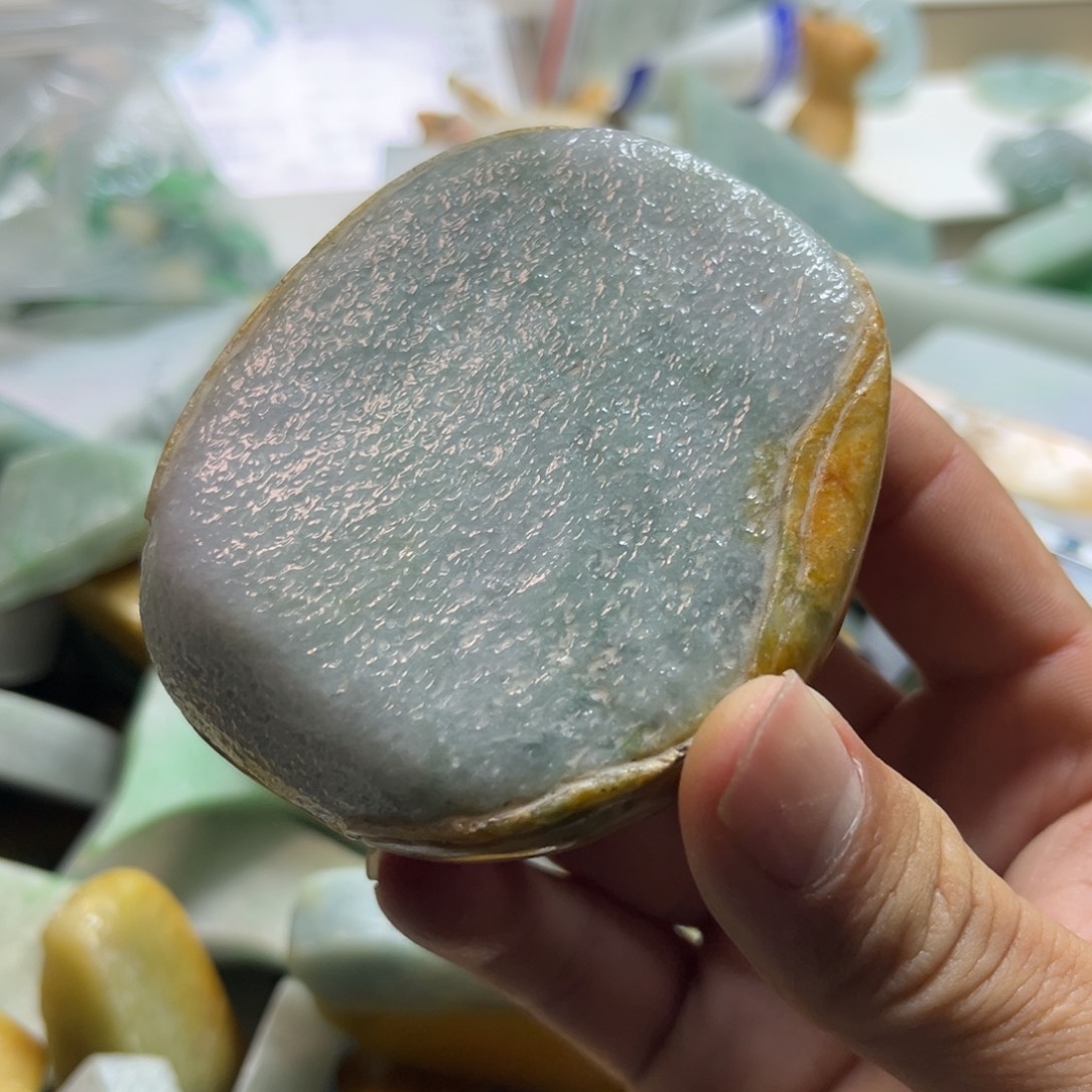 精***材翡翠散珠翡翠裸石