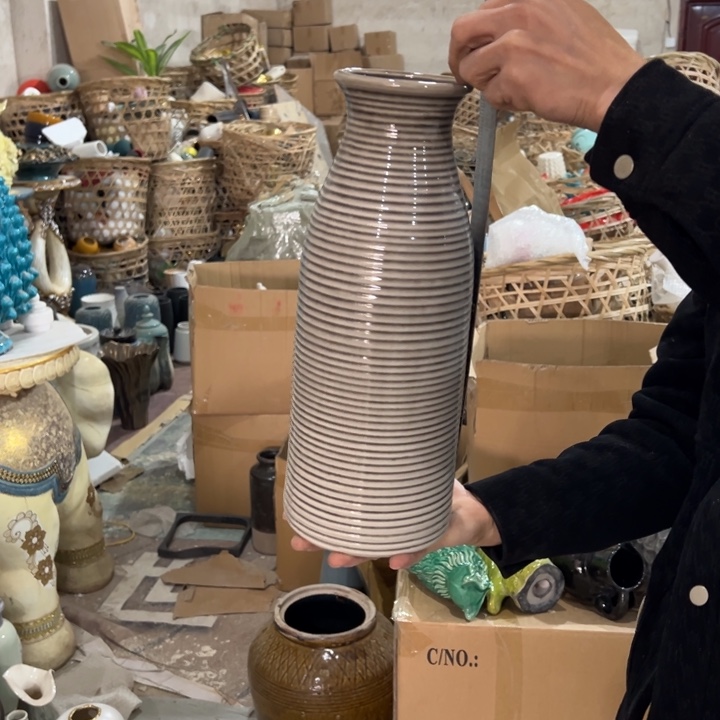 瓶高度36厘米口径9厘米微瑕捡漏