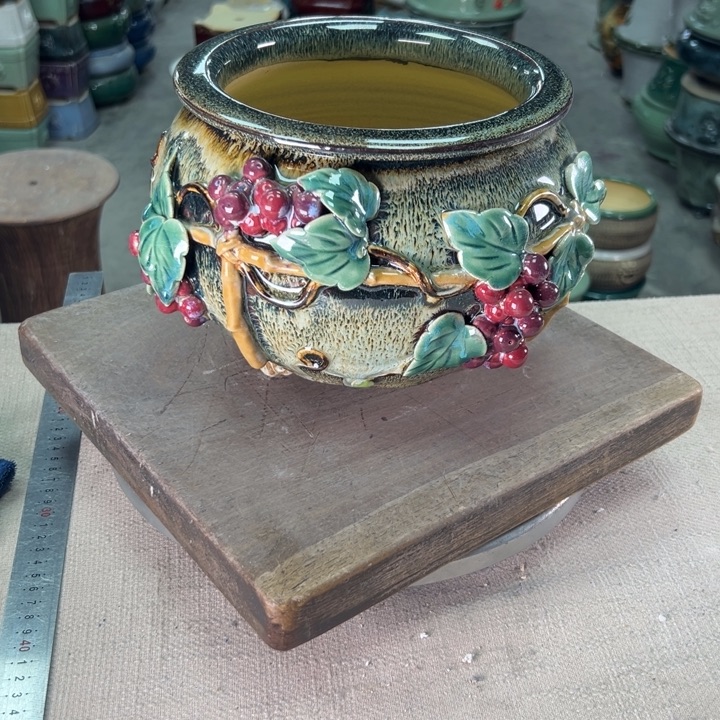 泳坤堂石湾盆陶瓷