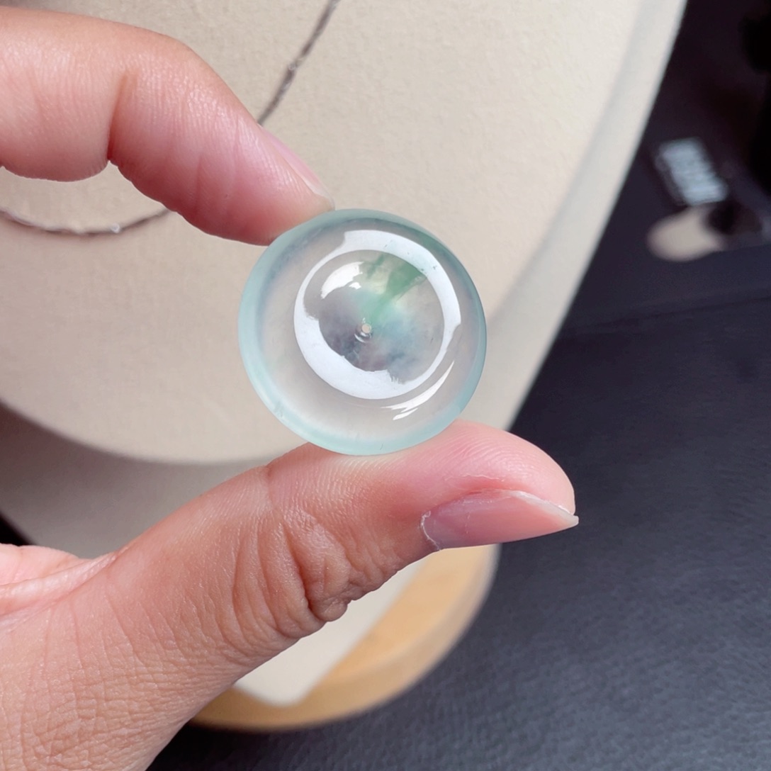 颈饰未镶嵌翡翠扣子