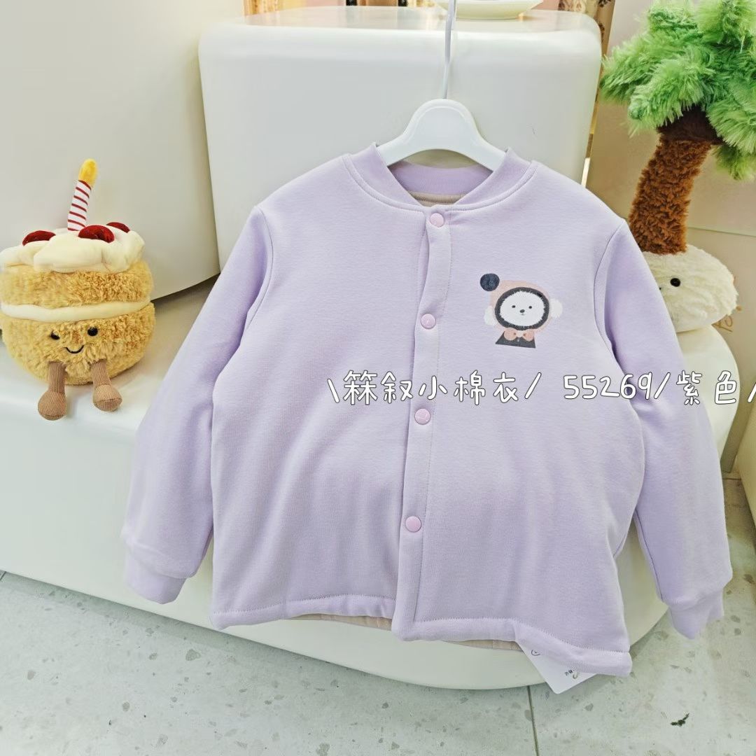 秋冬新款中大童加厚棉服校服神器