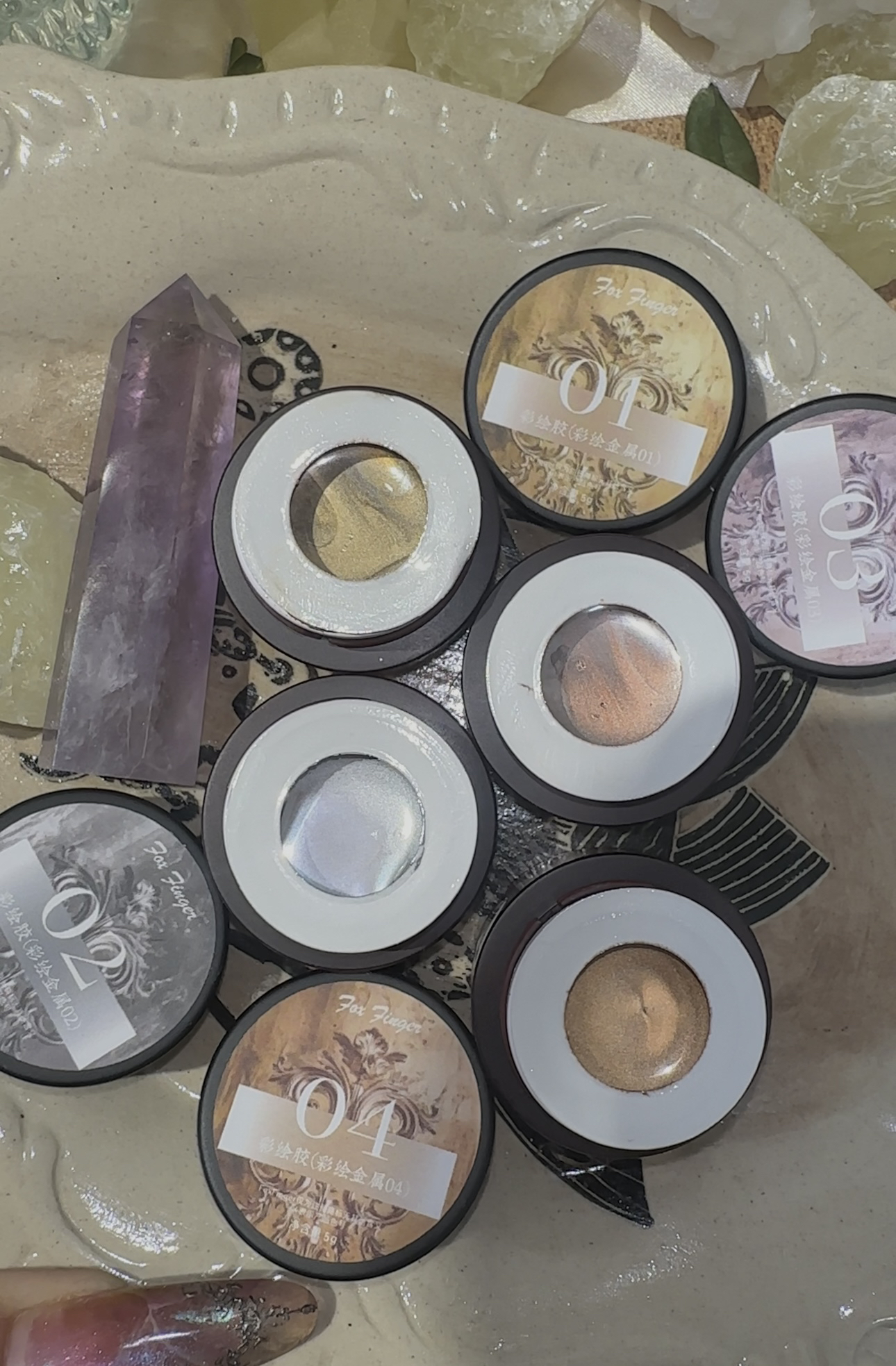 FOXFINGER·豆汤新款多功能美甲甲油胶彩绘胶可拍拍印花彩绘