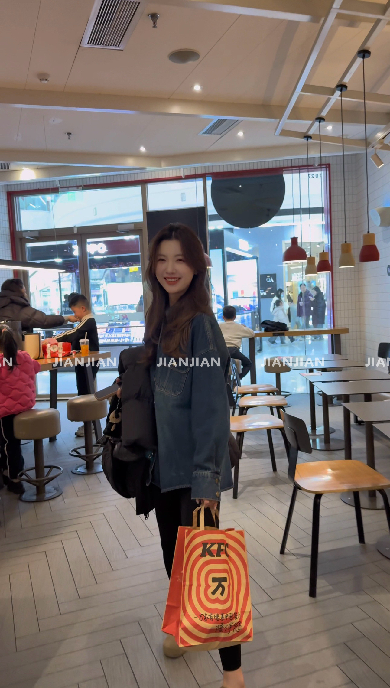 剪剪家【磨毛牛仔】秋冬季磨毛牛仔衬衫女时尚内搭上衣H6819