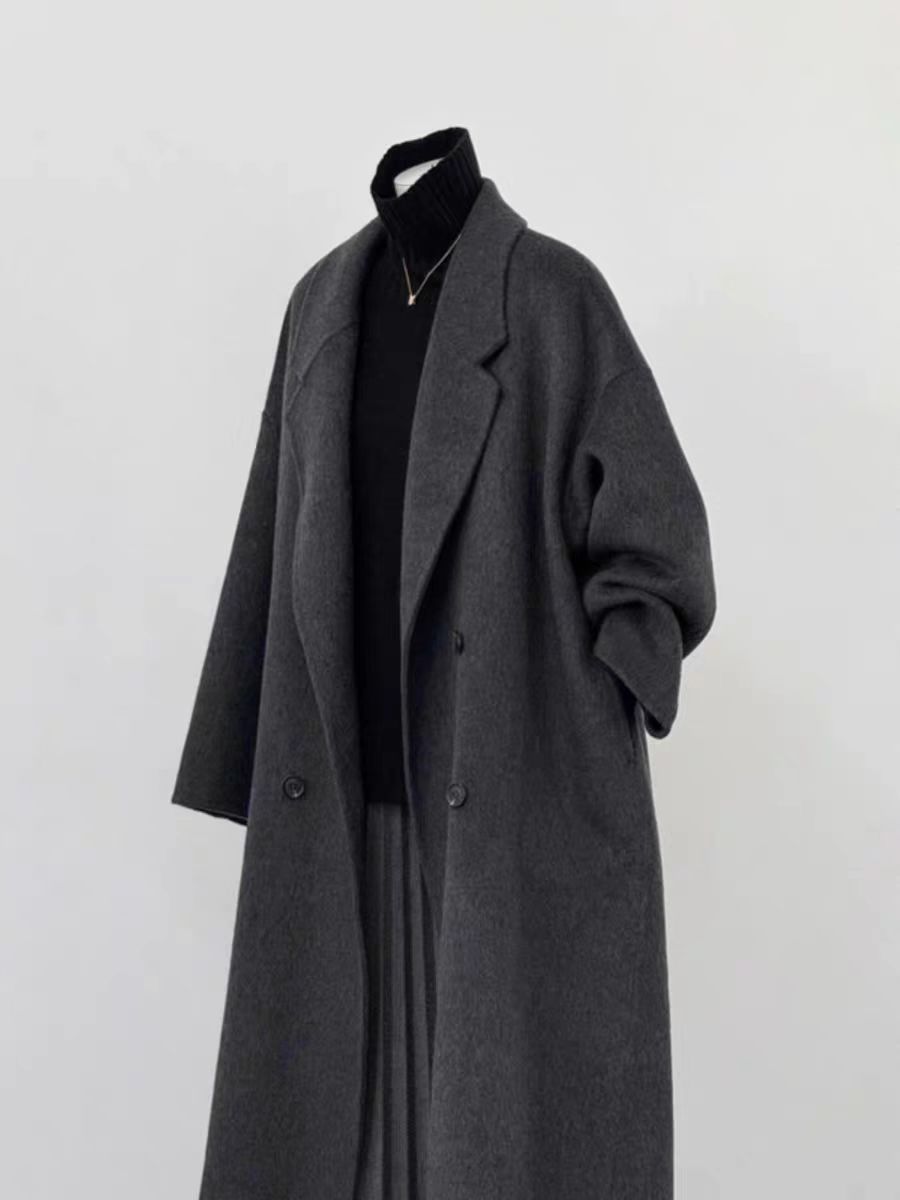 中长款秋冬女士加棉毛呢  图片仅供参考  非图片款《看好下单》