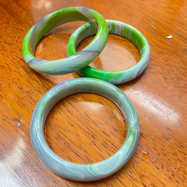 甘文草 缠丝手镯 天然玛瑙手镯 多样性发一 珠宝