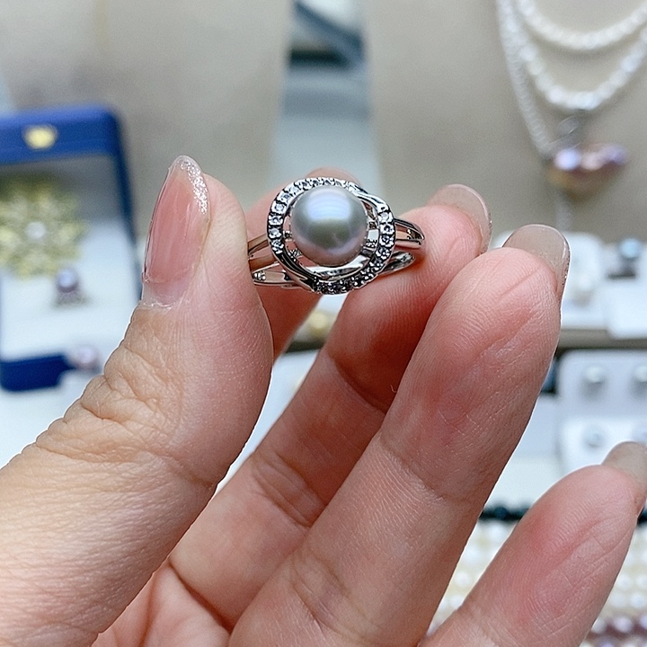淡水珍珠戒指未镶嵌