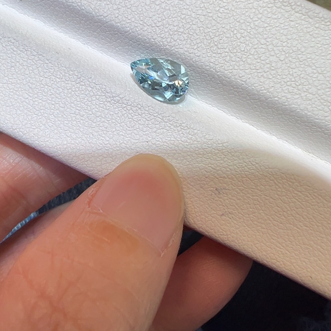 海蓝宝石裸石1.16ct3A