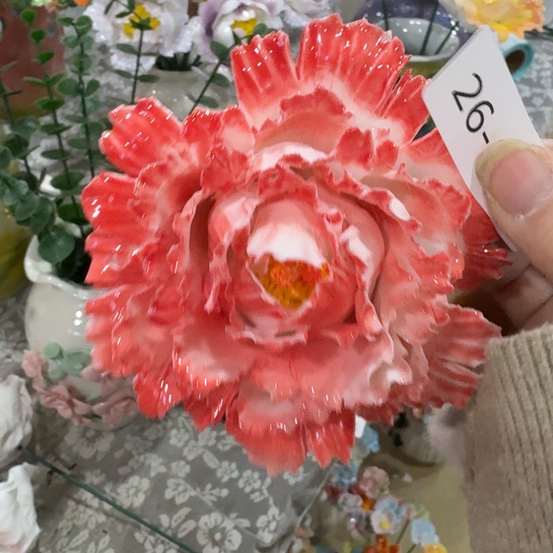 瑕疵2610 陶瓷花拍满20元发货退款拉黑