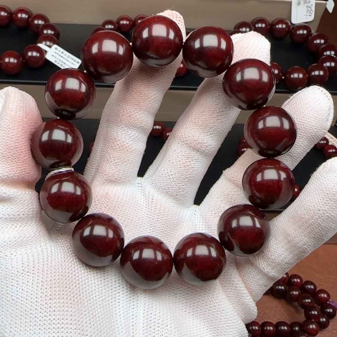 碧***天小叶紫檀手串/手链1.8龙鳞9629