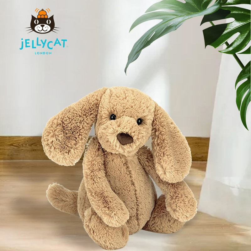 原装Jellycat太妃糖狗公仔31cm宝宝安抚玩偶毛绒太妃糖狗狗礼物