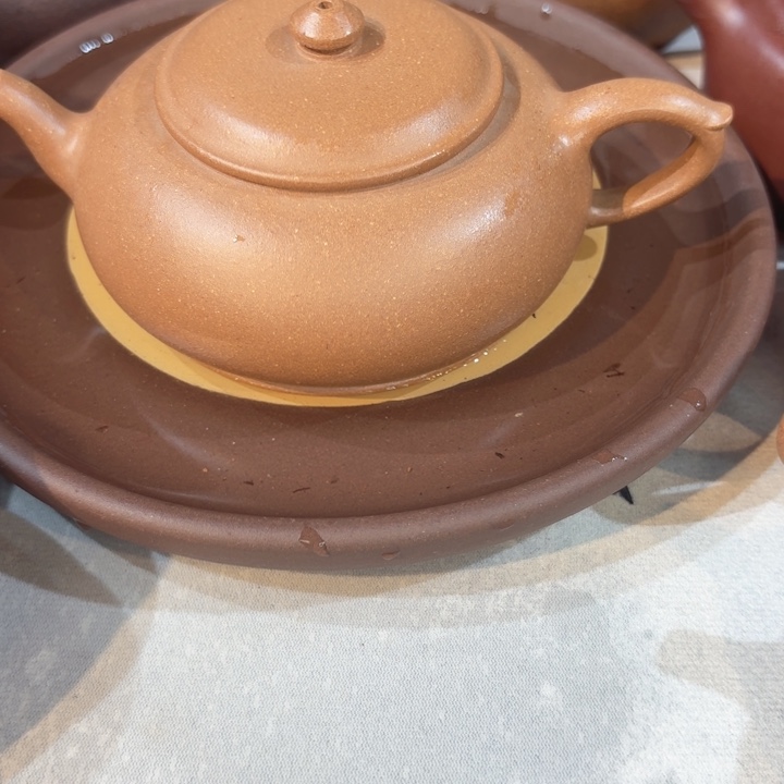 紫砂茶壶段泥200cc玉坚