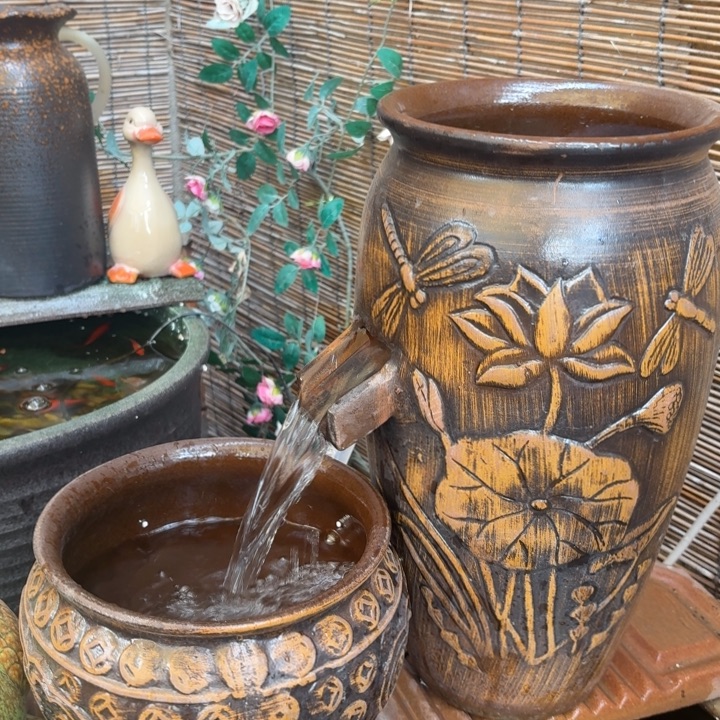 粗陶口径19/39，20/16➕15W水泵➕水管➕过滤棉