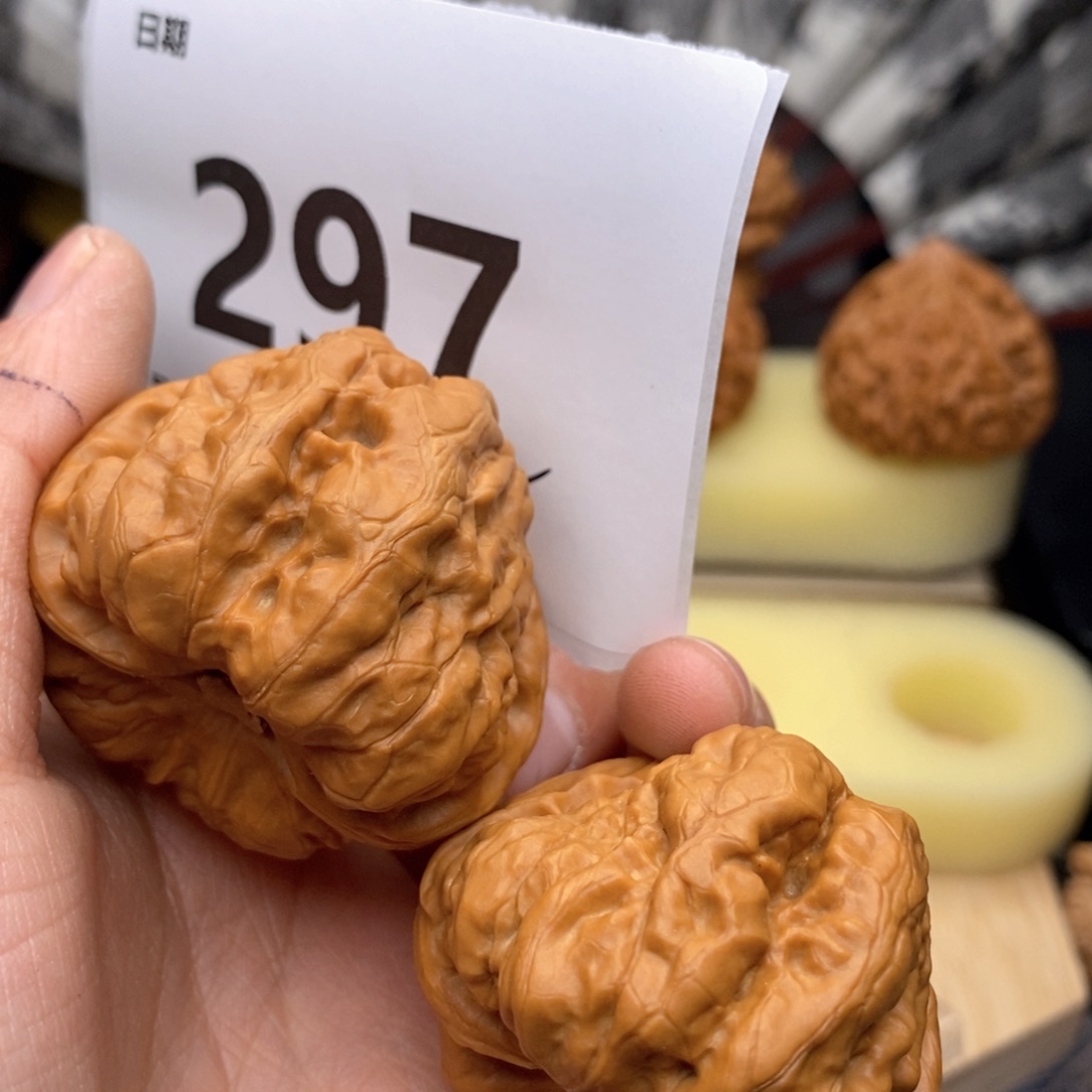 文玩核桃把件297号43蛙