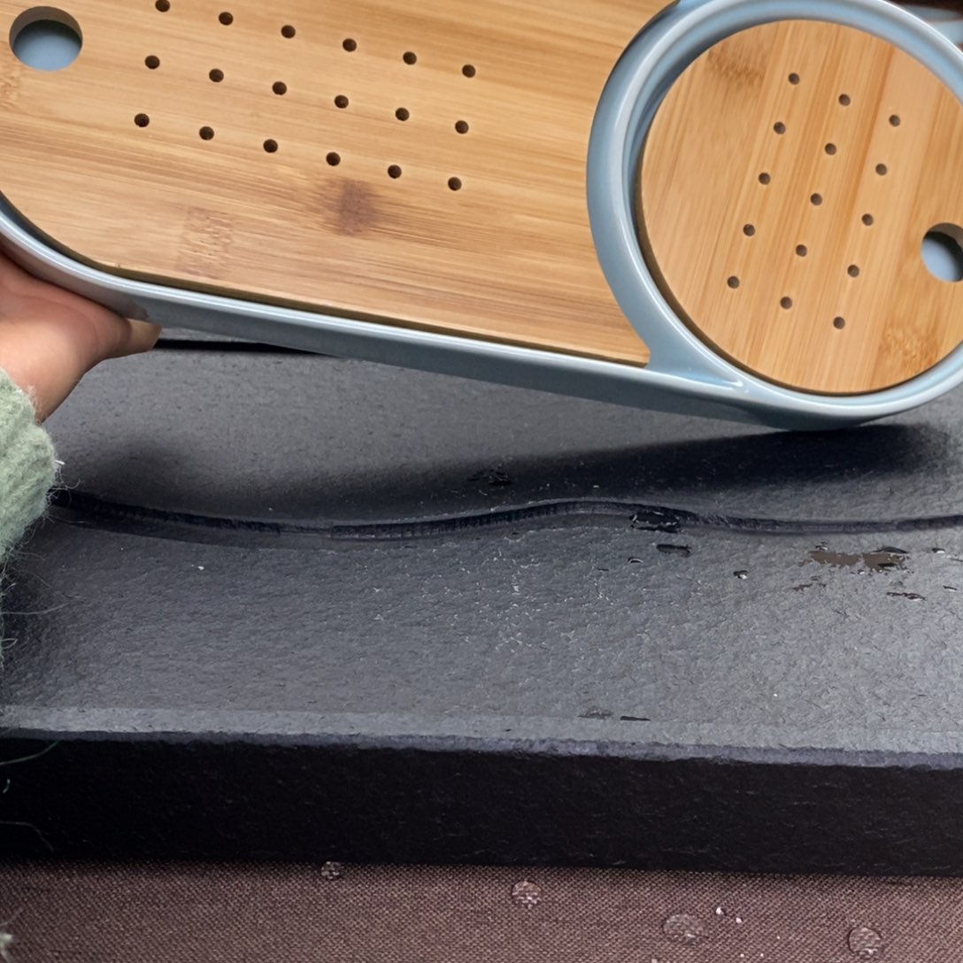 【闪购商品】天青茶盘微微瑕。。。。。。。