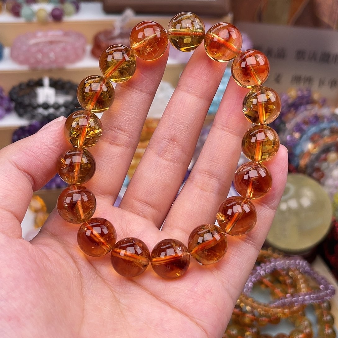 未镶嵌手链水晶12.7mm