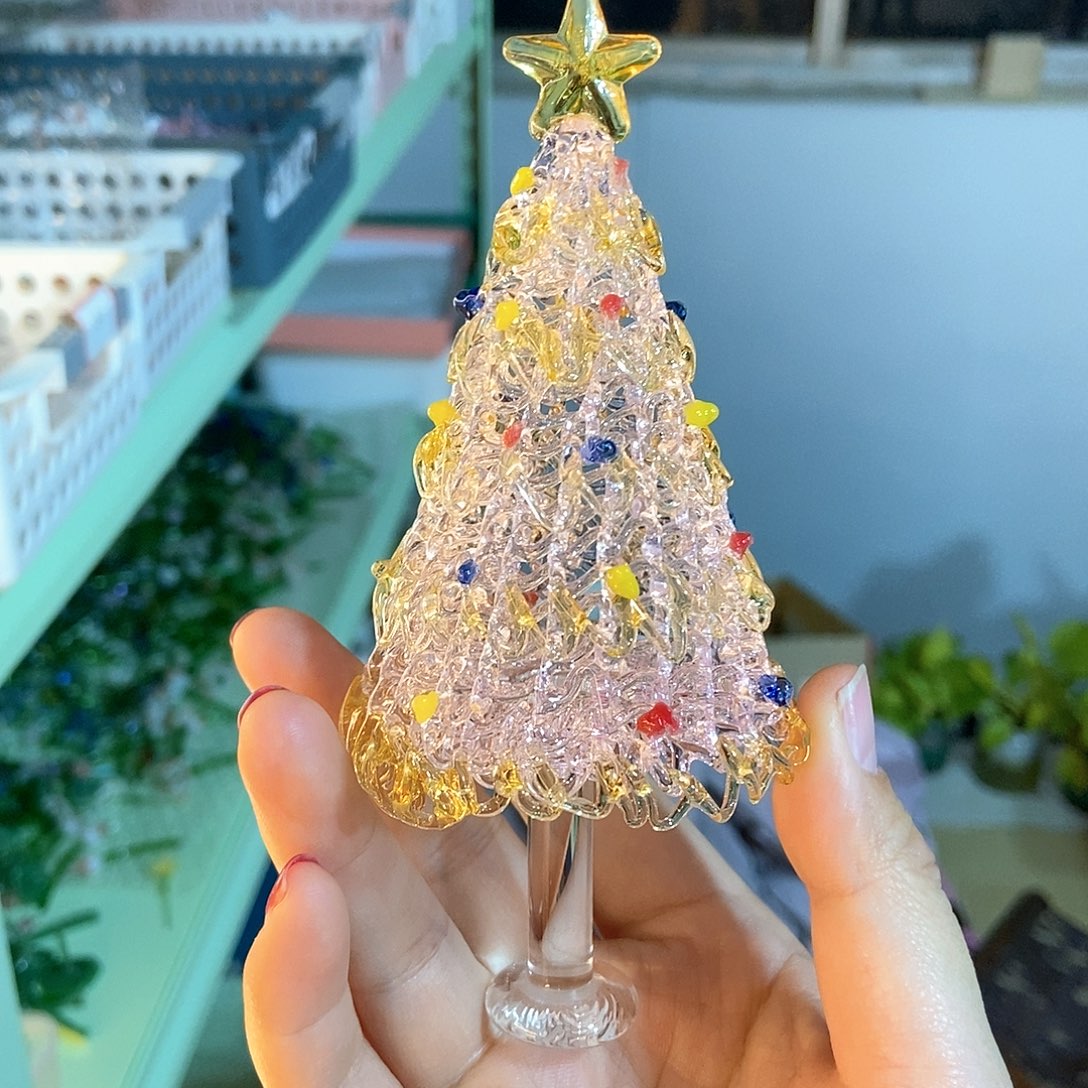 琉璃手工艺品粉金